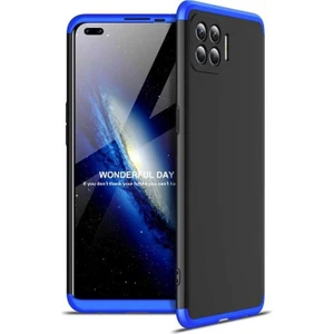 Oppo Reno 4 Lite ile Uyumlu Kılıf 3 Parçalı Tam Koruma Dayanıklı Soft Ince Kılıf