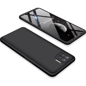 Oppo Reno 4 Lite ile Uyumlu Kılıf 3 Parçalı Tam Koruma Dayanıklı Soft Ince Kılıf