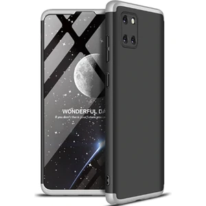 Samsung Galaxy A81 (Note 10 Lite) ile Uyumlu Kılıf 3 Parçalı Tam Koruma Dayanıklı Soft Ince Kılıf