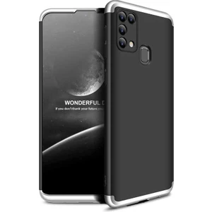 Samsung Galaxy M31 ile Uyumlu Kılıf 3 Parçalı Tam Koruma Dayanıklı Soft Ince Kılıf