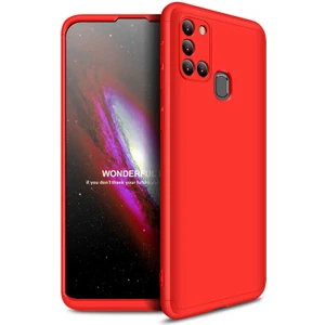 Samsung Galaxy A21S ile Uyumlu Kılıf 3 Parçalı Tam Koruma Dayanıklı Soft Ince Kılıf