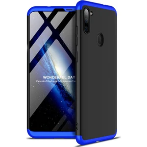Samsung Galaxy A11 ile Uyumlu Kılıf 3 Parçalı Tam Koruma Dayanıklı Soft Ince Kılıf