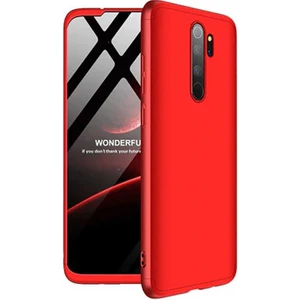 Xiaomi Redmi Note 8 Pro ile Uyumlu Kılıf 3 Parçalı Tam Koruma Dayanıklı Soft Ince Kılıf