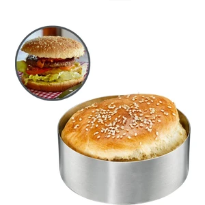 Nar Kalıp Narkalıp Hanburger Ekmeği Pişirme Kalıbı En 10CMDERINLIK 3,5cm