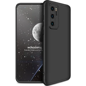 Huawei P40 Pro ile Uyumlu Kılıf 3 Parçalı Tam Koruma Dayanıklı Soft Ince Kılıf