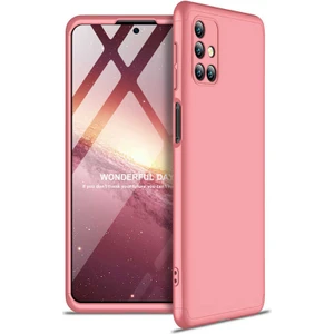 Samsung Galaxy M31S ile Uyumlu Kılıf 3 Parçalı Tam Koruma Dayanıklı Soft Ince Kılıf