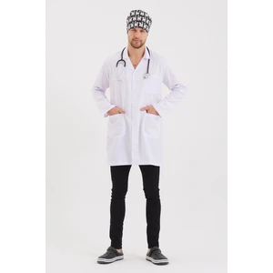 Klasik Yaka Laboratuvar Önlüğü Doktor Hemşire Eczacı Öğretmen