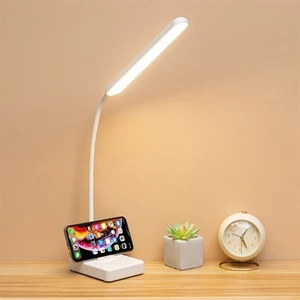 River World  Ince Uzun Dokunmatik USB Şarjlı 360 Derece Dönebilir 3 Kademeli Özel Göz Korumalı Liytum LED Masa Lambası