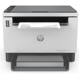 LaserJet Tank MFP 1602w Yazıcı, Baskı, Fotokopi, Tarama, Çift bantlı Wi-Fi, Siyah-Beyaz, 2R3E8A 