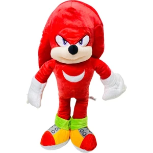 PopŞeker Sonic Ekidne Knuckles Kirpi Peluş Sonic Peluş 35CM. Sonic Oyuncak Peluş