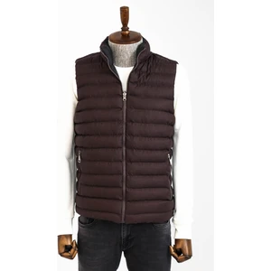 Kahverengi Çift Taraflı Şişme Yelek