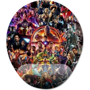 Marvel Bilek Destekli Mousepad Model - 3 Oval