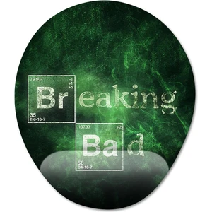 Breaking Bad Bilek Destekli Mousepad Model - 1 Oval