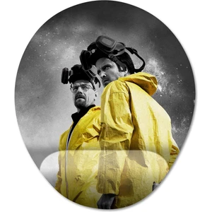 Breaking Bad Bilek Destekli Mousepad Model - 2 Oval