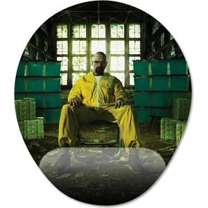 Breaking Bad Bilek Destekli Mousepad Model - 3 Oval