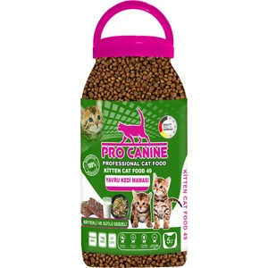 Pro Canine Professional Biftekli ve Sütlü Sebzeli Kitten Kedi Maması 5 Lt