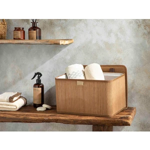 English Home Gina Bambu Saklama Kutusu 33 x 23 x 20 cm Açık Kahve