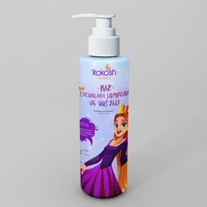 Beauty Kız Çocuklar İçin Doğal Şampuan ve Duş Jeli 200 ml / Hindistan Cevizi & Zeytinyağı & Sirke