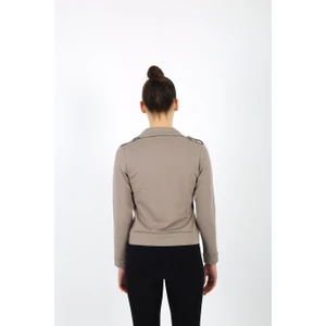 Banada Moda Cep Detaylı Ribanalı Spor Ceket