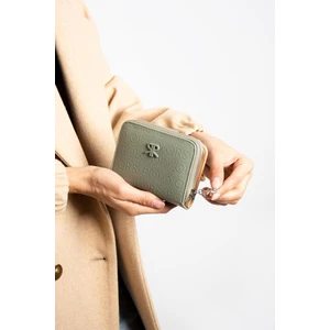 Impolo Nora Yeşil Kadın Cüzdan 10X13 Ebatında