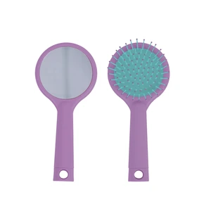 Saç Fırçası Aynalı Mor -27