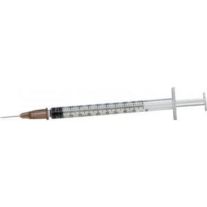 1 ml 3p 26G 13 mm Kahverengi Iğneli Insülin Enjektörü Berika - 200 Adet