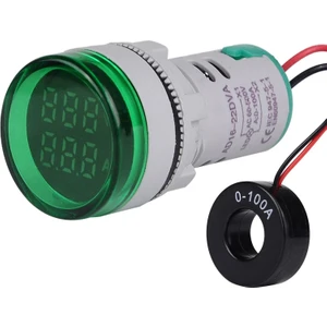 Dijital Voltmetre - Ampermetre Ac 50-500V 0-100A