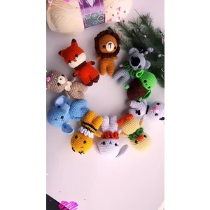 Design By Oykum Amigurumi Sevimli Hayvanlar(10'lu)