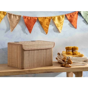 English Home Gina Bambu Saklama Kutusu 33 x 23 x 20 cm Kahve
