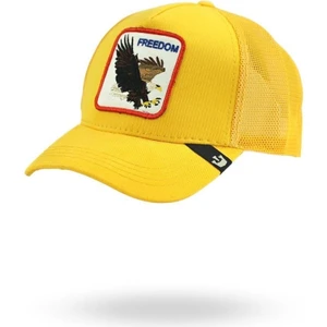 Goorin Bros Animal Farm Trucker Freedom Yellow Şapka