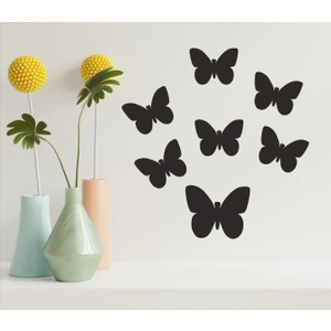 Numa Concept Kelebek Duvar Süsü 7'li Mdf Duvar Dekorasyon Lazer Kesim Her Biri 6x4 Cm