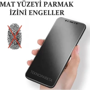 Iphone 14 Pro Mat Seramik Cam Nano Esnek Kırılmaz Full Tam Kaplayan Ekran Koruyucu