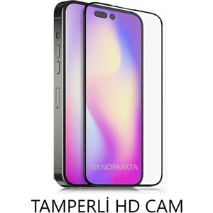 Iphone 14 Plus Ekran Koruyucu Tam Kapatan Tamperli Cam Kırılmaz Cam Full Hd Glass