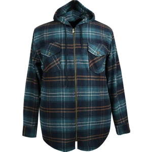 Erkek Büyük Beden Battal Boy Kapşonlu Oduncu SWEAT&2XL-12XL