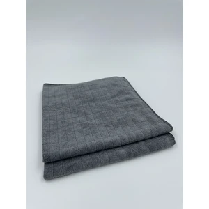 Evona Home Missclean Mikrofiber Kareli Mutfak Bezi Leke Tutmaz Koku Yapmaz 40*40 cm Gri 2 Adet