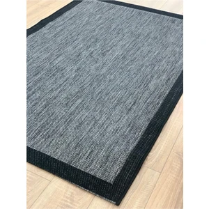 Saraz Halı Sisal Bordürlü Jut Hasır Halı 9714