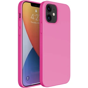Apple iPhone 14 6.1'' İnce Mat Silikon Kılıf Pembe