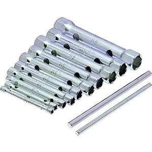 Izeltaş 1800002108 Kovan Anahtar Takımı Iki Ağız (Mil Dahil) 8 Parça