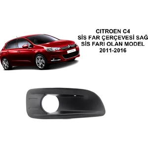 AR Oto Market Cıtroen C4 Sis Far Çerçevesi Sağ Yan Sanayi 2011 - 2016