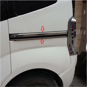 BTM Otomotiv Fiat Fiorino Uyumlu Sürgülü Kapı Nikelajı 4 Prç Krom 2008+