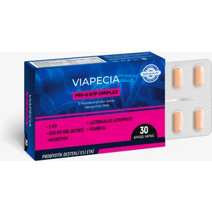 Pro-5 Htp Complex 5-Hidroksitriptofan Içeren Takviye Edici Gıda 30 Bitkisel Kapsül
