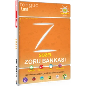 Tonguç Akademi 7. Sınıf Sözel Zoru Bankası