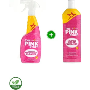 The Pink Stuff Mucizevi Krem 500ML - Mucizevi Çok Amaçlı Temizleme Spreyi 750ML
