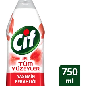 Jel Yüzey Temizleyici Tüm Yüzeyler İçin Yasemin Ferahlığı 750 ML