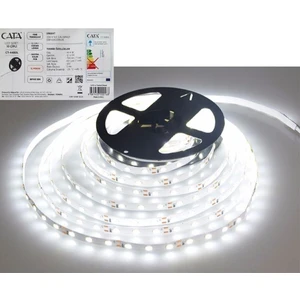 10 Çipli Beyaz Işık LED Şerit 5 mt 12 V İç Mekan Kullanımı İçin Esnek Tasarım