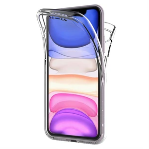 Apple iPhone 11 (6.1'') Kılıf 360 Clear Soft Şeffaf