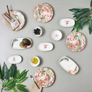 Loro 16 Parça 6 Kişilik Kahvaltı Servis Takımı Seti