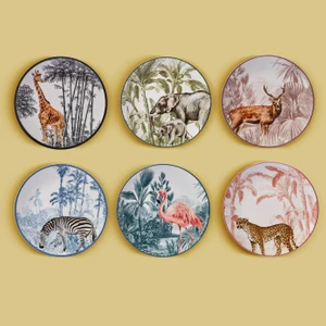 Jungle 6 Parça Pasta Takımı 19 cm