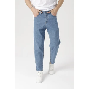 Erkek Mavi Boyfriend Kot Pantolon