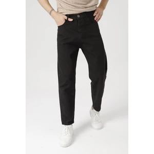 Erkek Siyah Boyfriend Kot Pantolon